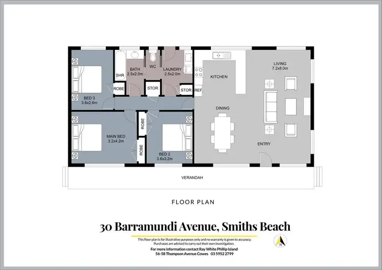 Floorplan of Homely house listing, 30 Barramundi Avenue, Smiths Beach VIC 3922