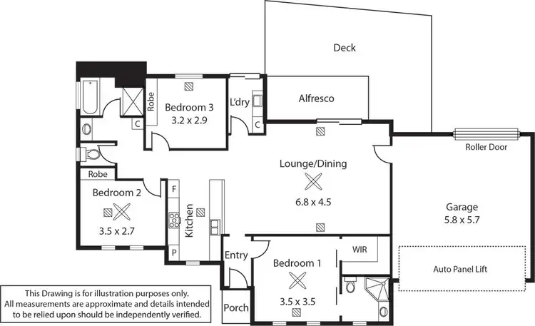 Floorplan of Homely house listing, 2a John Street, Semaphore Park SA 5019