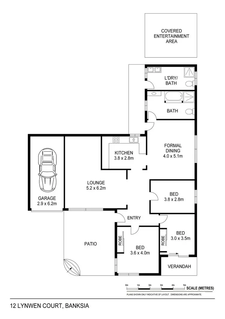 Floorplan of Homely house listing, 12 Lynwen Crescent, Banksia NSW 2216