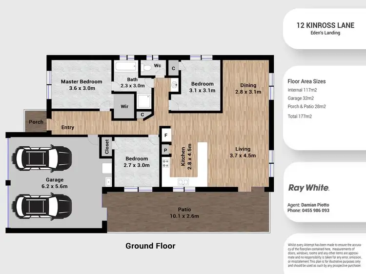 Floorplan of Homely house listing, 12 Kinross Lane, Bethania QLD 4205