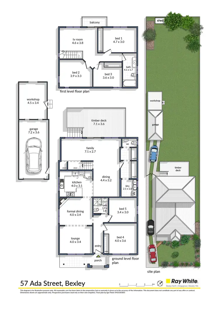 Floorplan of Homely house listing, 57 Ada Street, Bexley NSW 2207