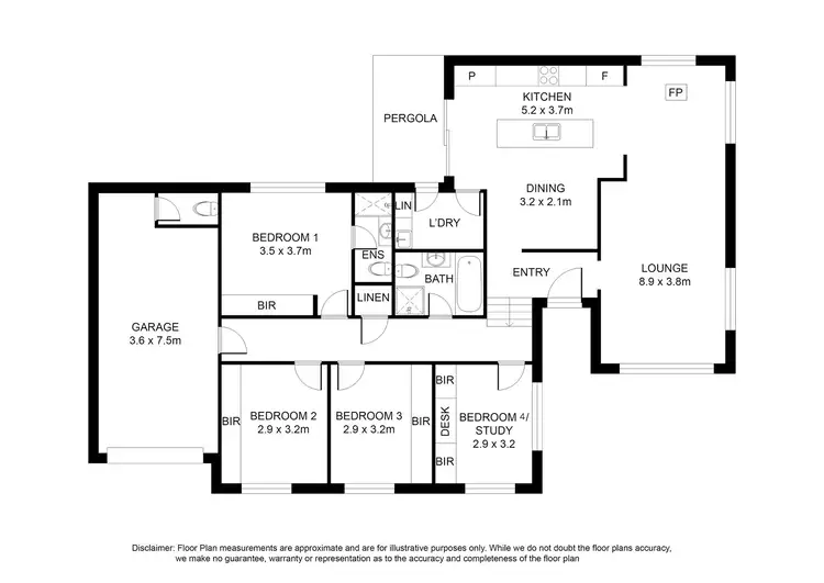 Floorplan of Homely house listing, 108 North Terrace, Mount Gambier SA 5290