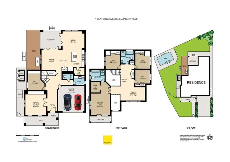 Floorplan of Homely house listing, 1 Bentwing Avenue, Elizabeth Hills NSW 2171
