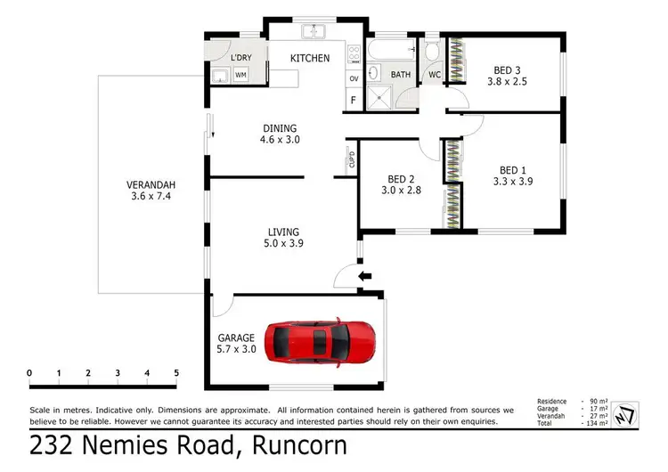 Floorplan of Homely house listing, 232 Nemies Road, Runcorn QLD 4113