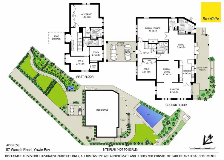 Floorplan of Homely house listing, 87 Warrah Road, Yowie Bay NSW 2228