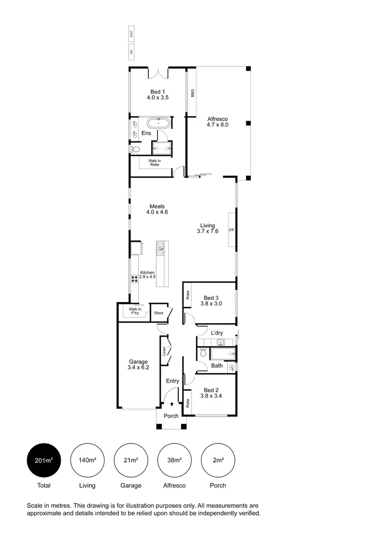 Floorplan of Homely house listing, 33 Phillip Street, West Croydon SA 5008