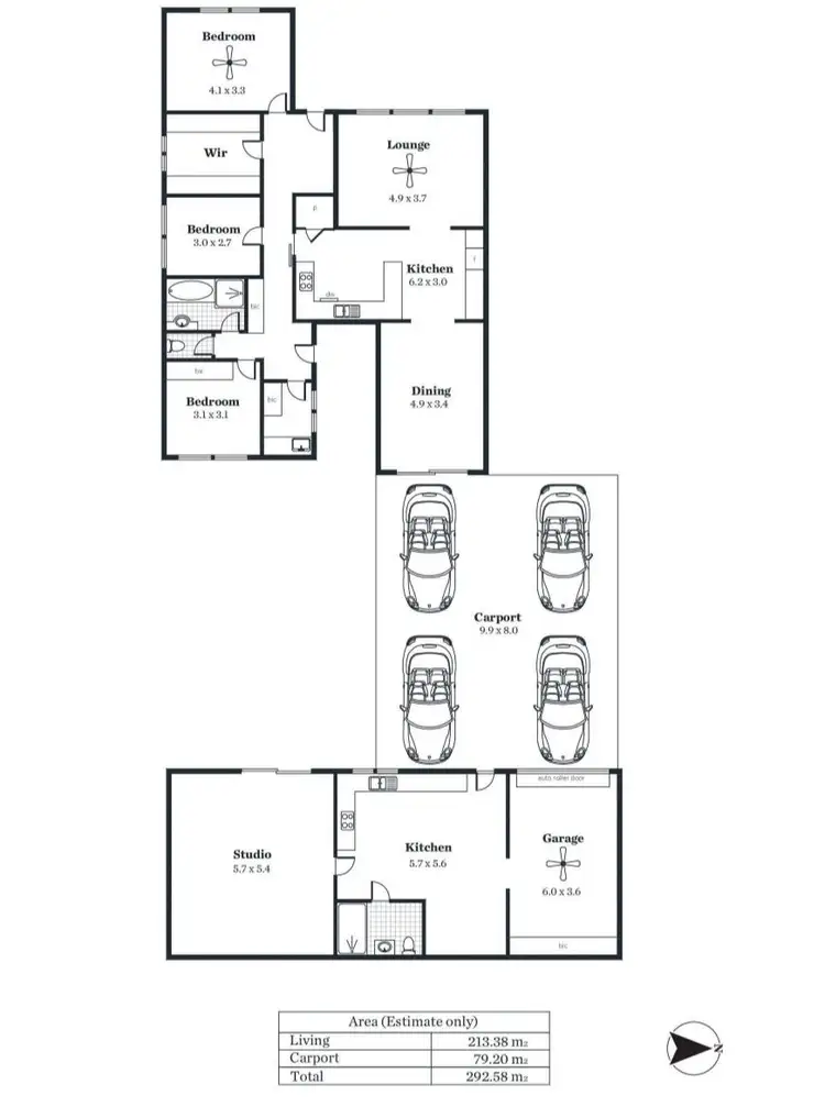Floorplan of Homely house listing, 13 Ozone Parade, Paradise SA 5075