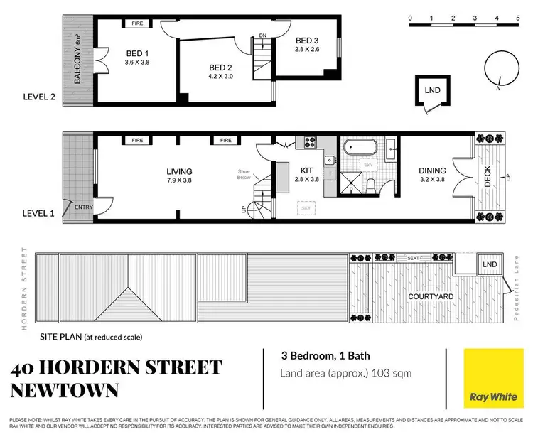 Floorplan of Homely house listing, 40 Hordern Street, Newtown NSW 2042