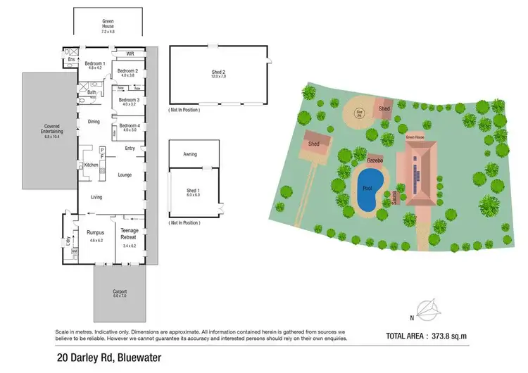 Floorplan of Homely house listing, 20 Darley Road, Bluewater QLD 4818