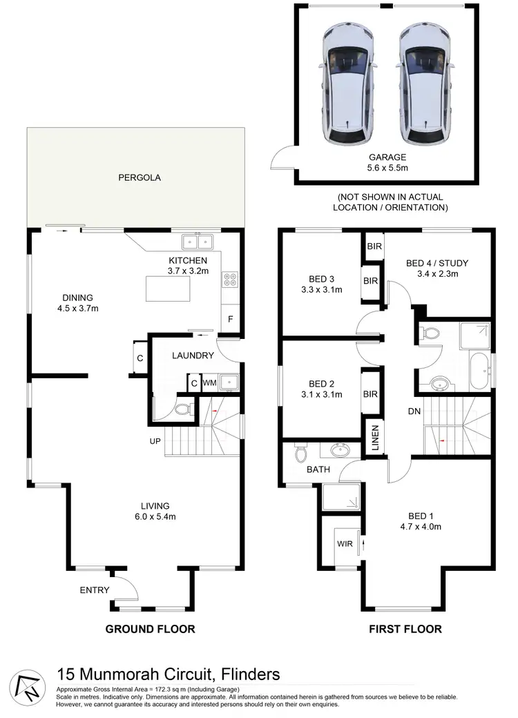 Floorplan of Homely house listing, 15 Munmorah Circuit, Flinders NSW 2529