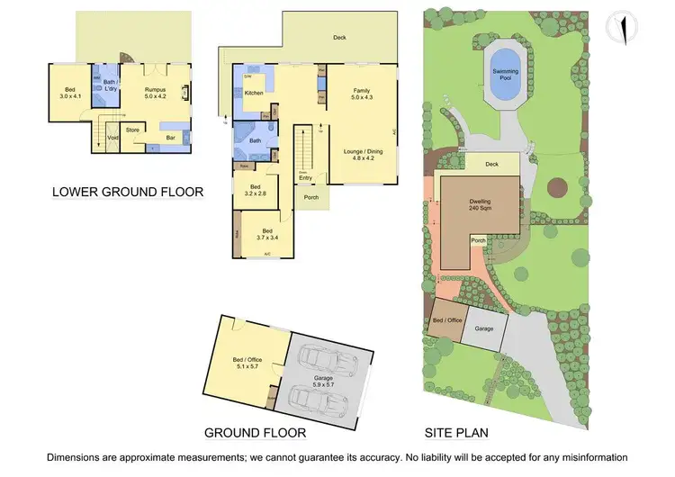 Floorplan of Homely house listing, 16 Old Belgrave Road, Upper Ferntree Gully VIC 3156