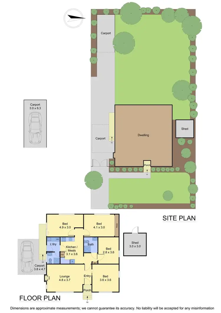 Floorplan of Homely house listing, 33 Marie Avenue, Heidelberg Heights VIC 3081