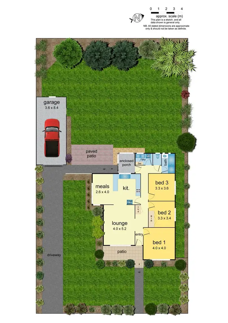 Floorplan of Homely house listing, 1 Bradstreet Road, Mount Waverley VIC 3149