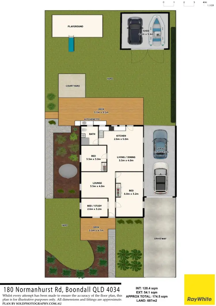 Floorplan of Homely house listing, 180 Normanhurst Road, Boondall QLD 4034