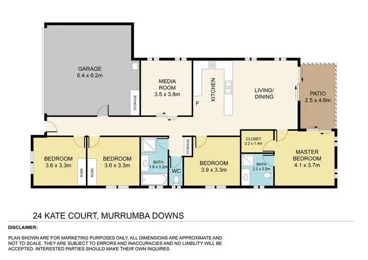 Floorplan of Homely house listing, 24 Kate Court, Murrumba Downs QLD 4503