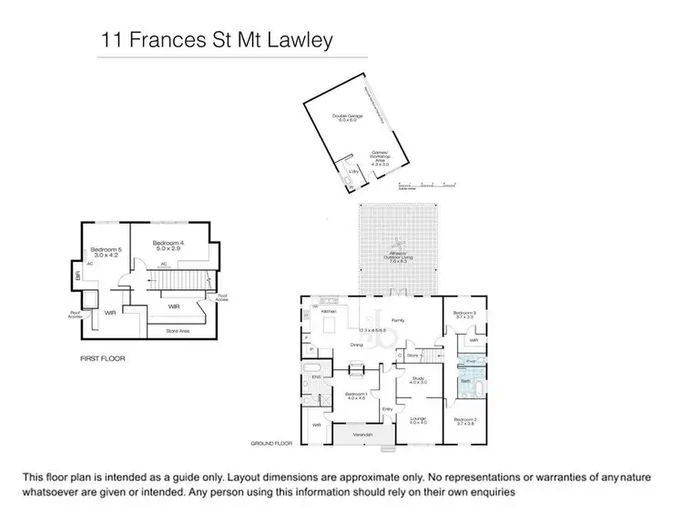 Floorplan of Homely house listing, 11 Frances Street, Mount Lawley WA 6050