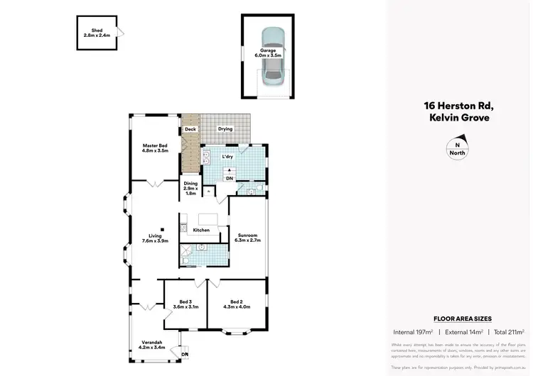 Floorplan of Homely house listing, 16 Herston Road, Kelvin Grove QLD 4059