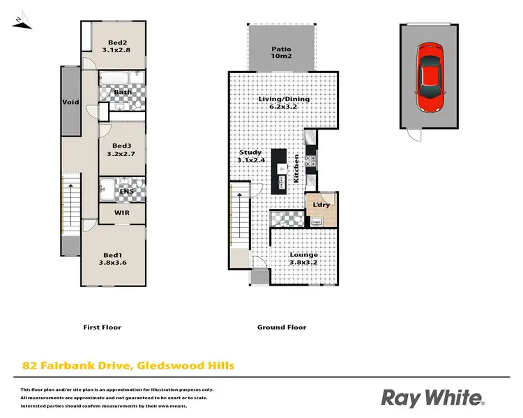 Floorplan of Homely house listing, 82 Fairbank Drive, Gledswood Hills NSW 2557