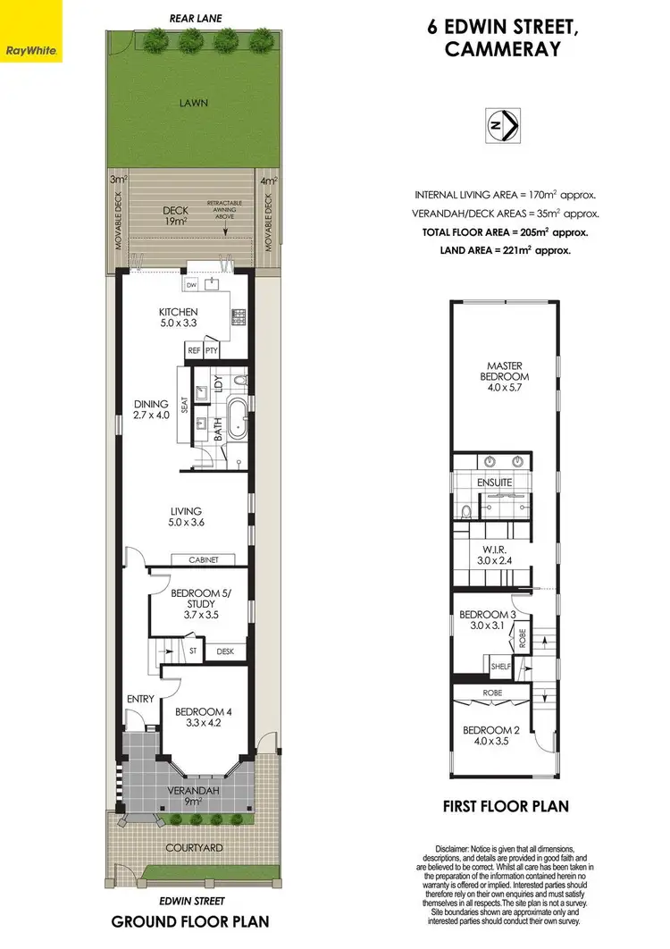 Floorplan of Homely house listing, 6 Edwin Street, Cammeray NSW 2062