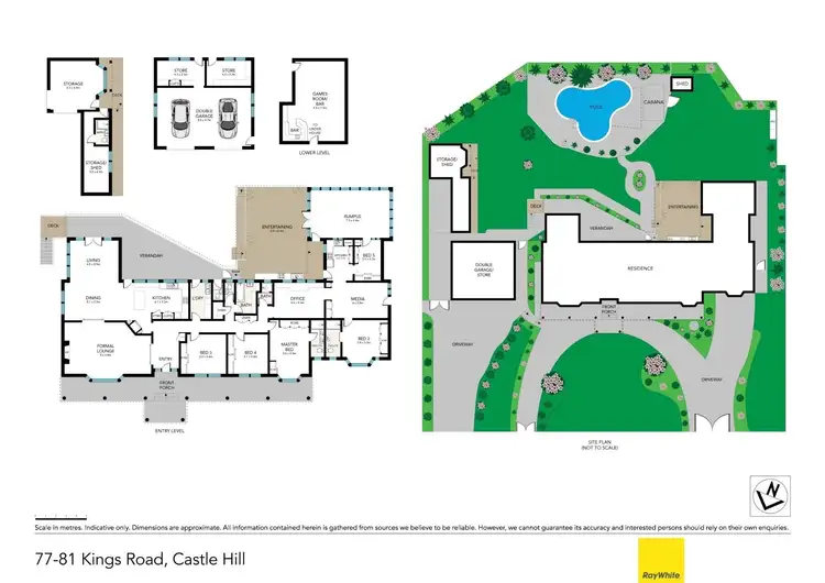 Floorplan of Homely house listing, 77-81 Kings Road, Castle Hill NSW 2154