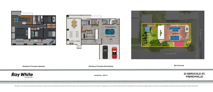 Floorplan of Homely house listing, 23 Serocold Street, Frenchville QLD 4701