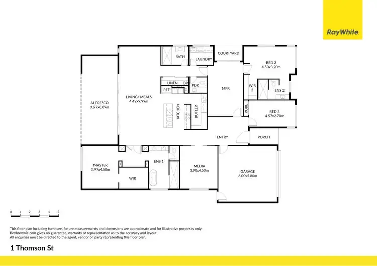 Floorplan of Homely house listing, 1 Thomson Street, Burpengary East QLD 4505