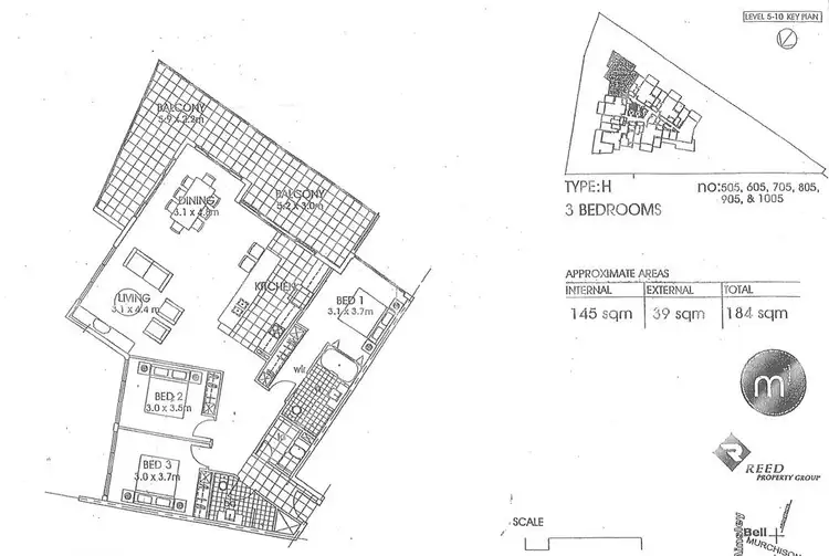 Floorplan of Homely apartment listing, 705/1-7 Duporth Avenue, Maroochydore QLD 4558