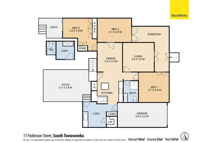 Floorplan of Homely house listing, 11 Parkinson Street, South Toowoomba QLD 4350