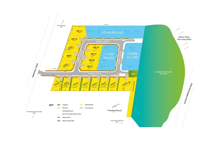 Floorplan of Homely land listing, Lot 11 Imperial Circuit, Victor Harbor SA 5211