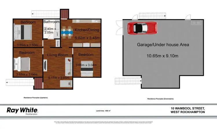 Floorplan of Homely house listing, 10 Wambool Street, West Rockhampton QLD 4700