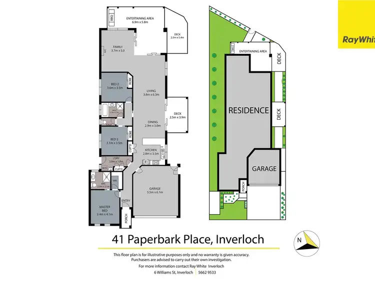 Floorplan of Homely house listing, 41 Paperbark Place, Inverloch VIC 3996
