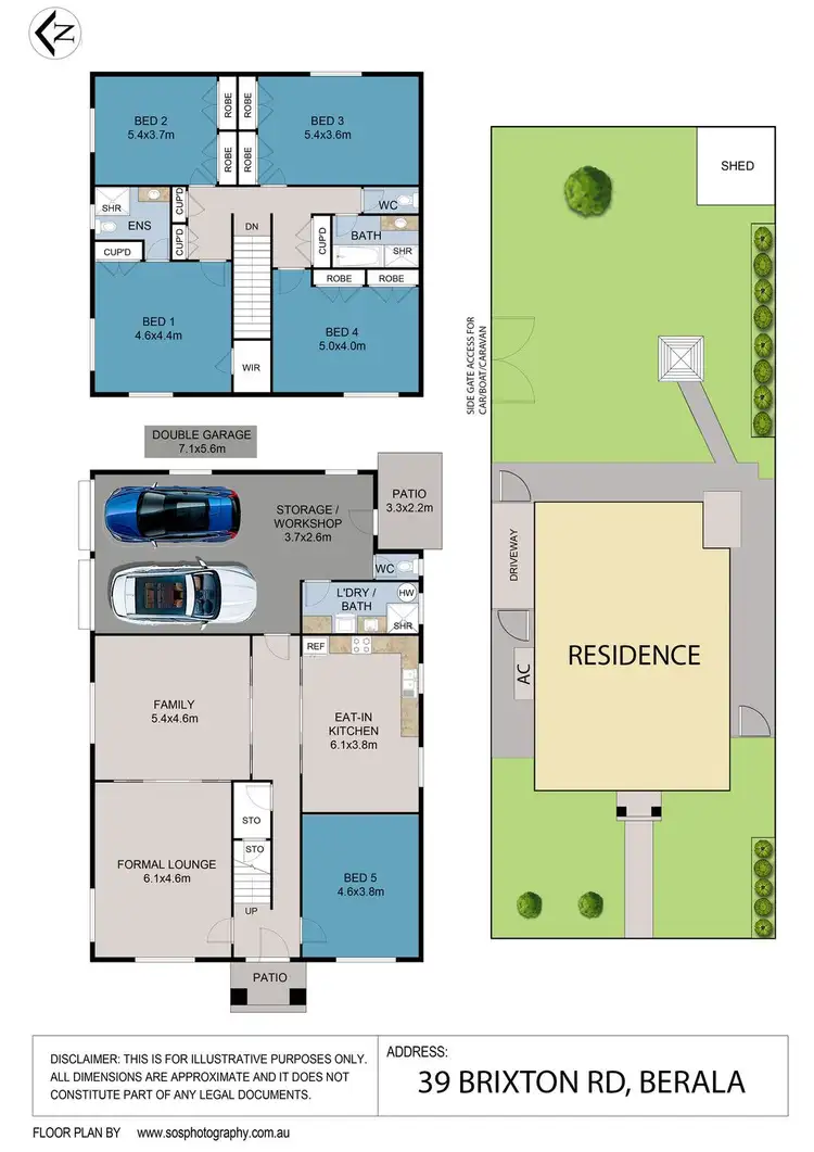 Floorplan of Homely house listing, 39 Brixton Road, Berala NSW 2141