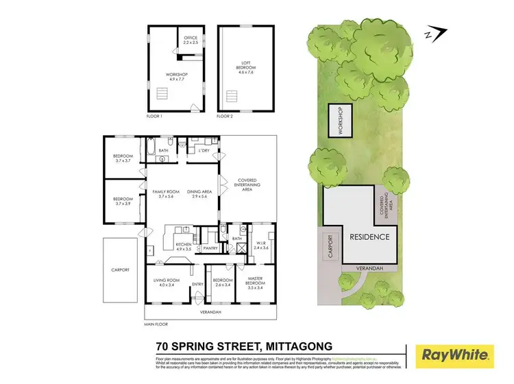 Floorplan of Homely house listing, 70 Spring Street, Mittagong NSW 2575