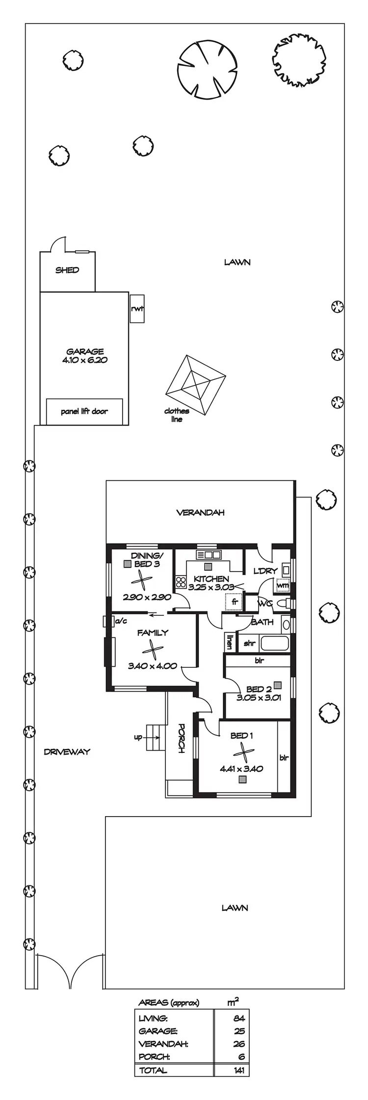 Floorplan of Homely house listing, 11 Enfield Avenue, Blair Athol SA 5084