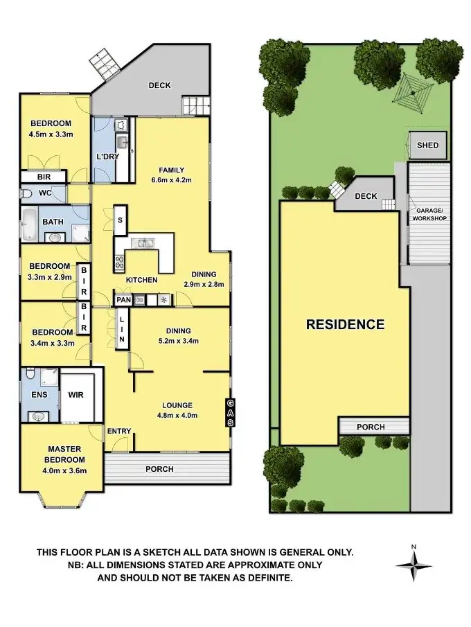 Floorplan of Homely house listing, 14 Eram Road, Box Hill North VIC 3129