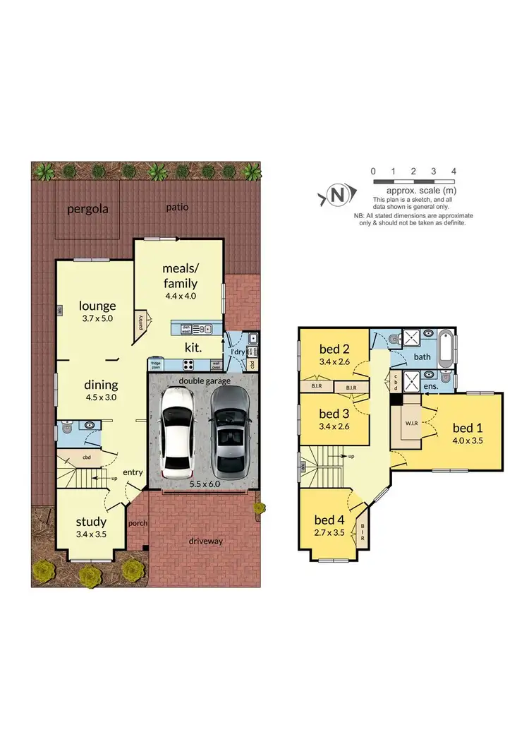Floorplan of Homely townhouse listing, 15 Sunrise Crescent, Templestowe Lower VIC 3107