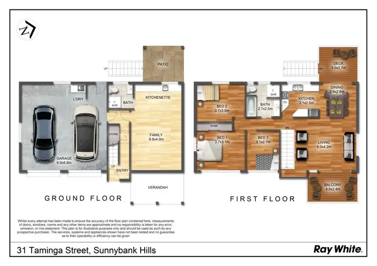 Floorplan of Homely house listing, 31 Taminga Street, Sunnybank Hills QLD 4109