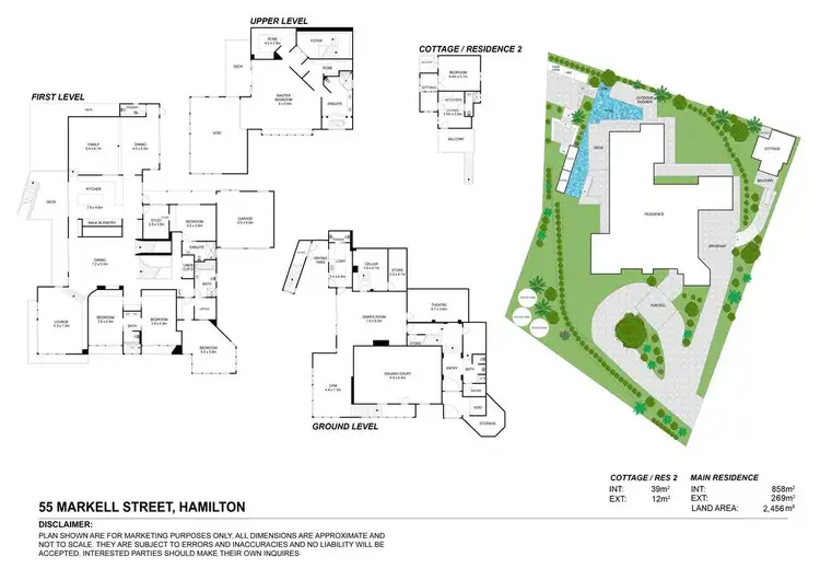 Floorplan of Homely house listing, 55 Markwell Street, Hamilton QLD 4007