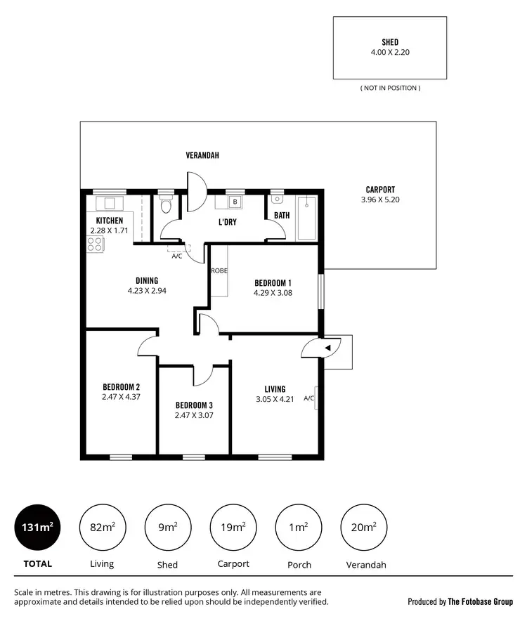 Floorplan of Homely house listing, 47 Mainwaring Crescent, Davoren Park SA 5113