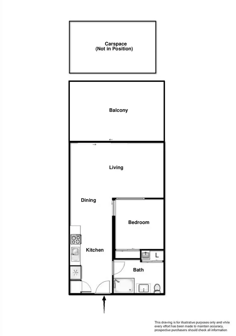 Floorplan of Homely apartment listing, 116/59 Autumn Terrace, Clayton South VIC 3169