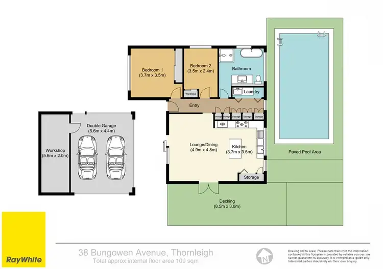 Floorplan of Homely house listing, 38 Bungowen Avenue, Thornleigh NSW 2120
