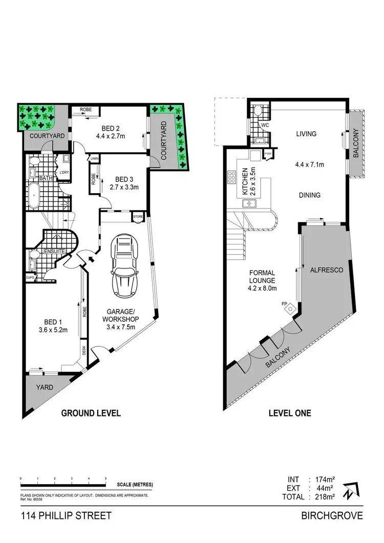 Floorplan of Homely house listing, 114 Phillip Street, Birchgrove NSW 2041