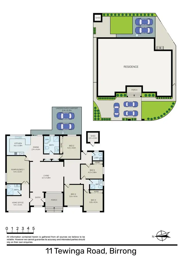 Floorplan of Homely house listing, 11 Tewinga Road, Birrong NSW 2143