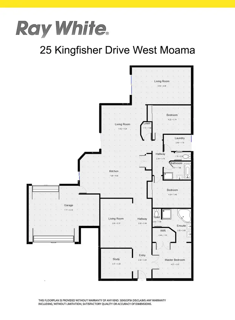 Floorplan of Homely house listing, 25 Kingfisher Drive West, Moama NSW 2731