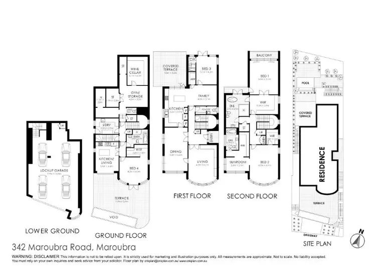 Floorplan of Homely house listing, 342 Maroubra Road, Maroubra NSW 2035