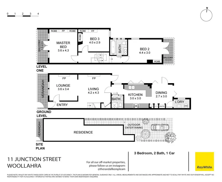 Floorplan of Homely house listing, 11 Junction Street, Woollahra NSW 2025