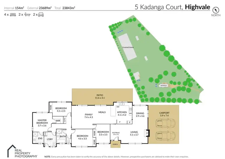 Floorplan of Homely house listing, 5 Kadanga Court, Highvale QLD 4520
