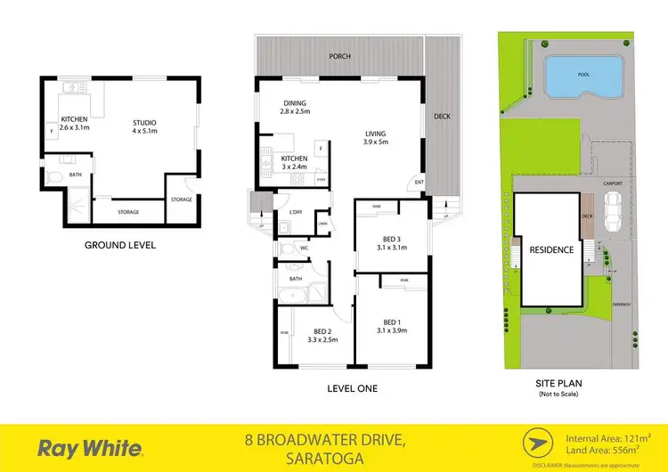 Floorplan of Homely house listing, 8 Broadwater Drive, Saratoga NSW 2251