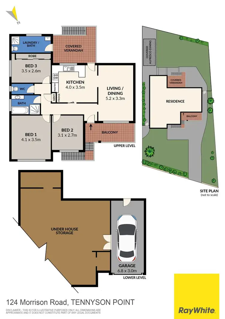 Floorplan of Homely house listing, 124 Morrison Road, Tennyson Point NSW 2111