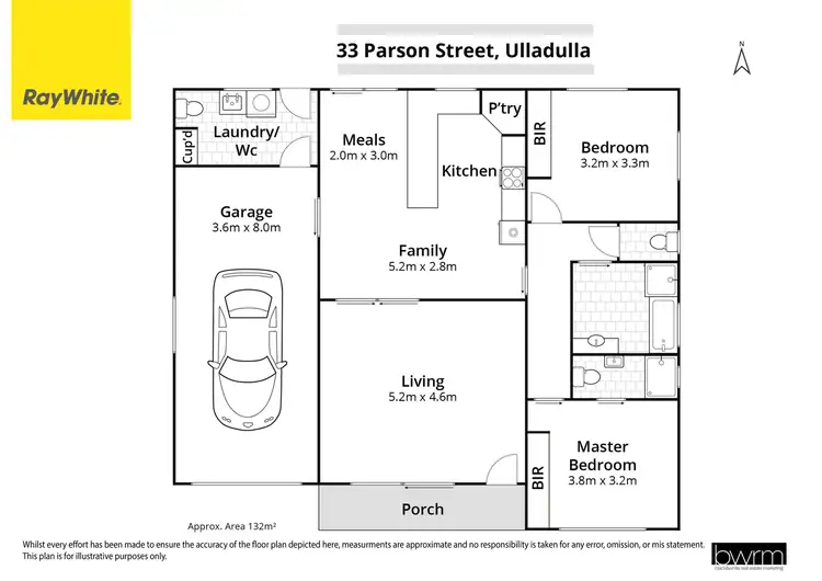Floorplan of Homely house listing, 33 Parson Street, Ulladulla NSW 2539